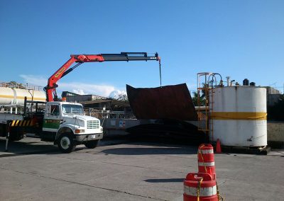 desmantelamiento de tanque (4)